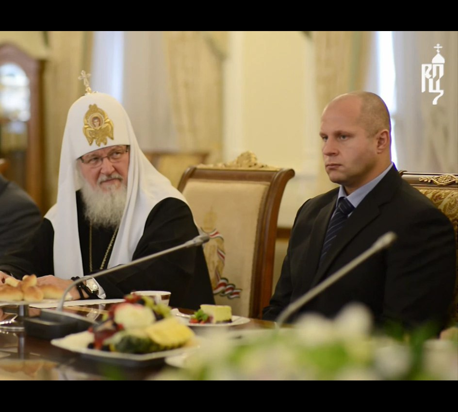 Встреча Патриарха с выдающимися спортсменами России